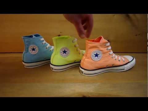 Neon Converse All Star High Tops