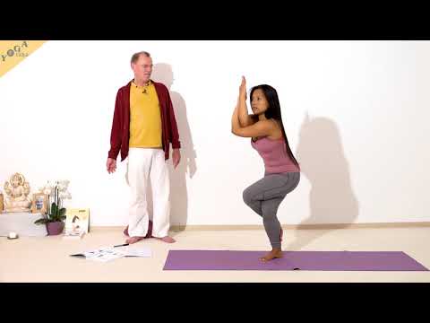 Adler Grundstellung Garudasana - Yoga Asana Lexikon