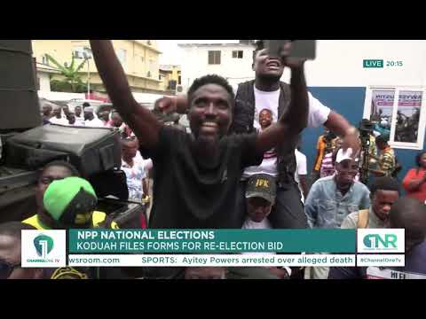 NPP National Elections: Justin Kodua, Clement Opoku Gyamfi File Nominations