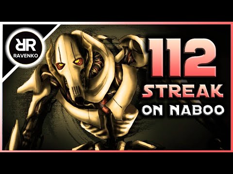 112 General Grievous Streak on Naboo ( Star Wars Battlefront 2 - Galactic Assault)