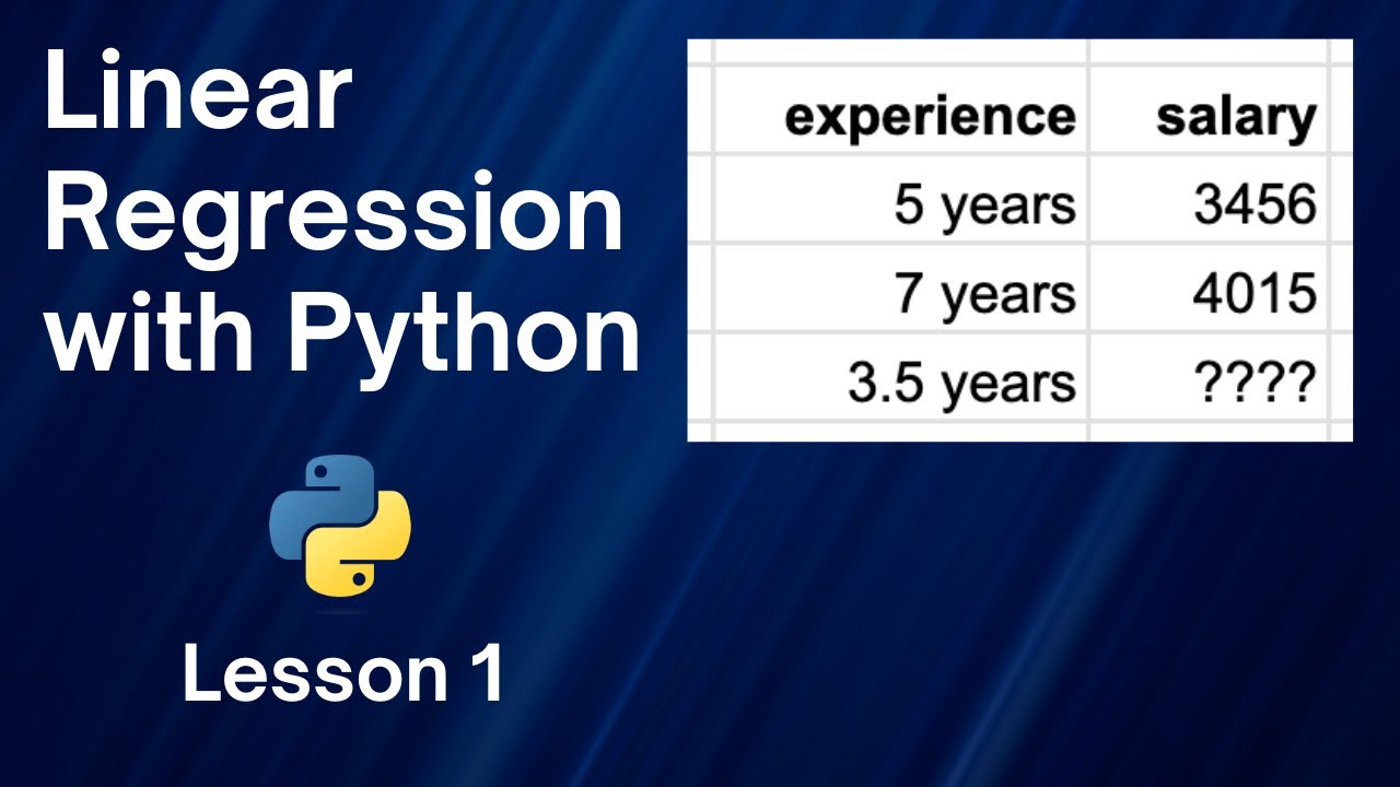 01 - What is Machine Learning (Linear Regression Salaries Course)