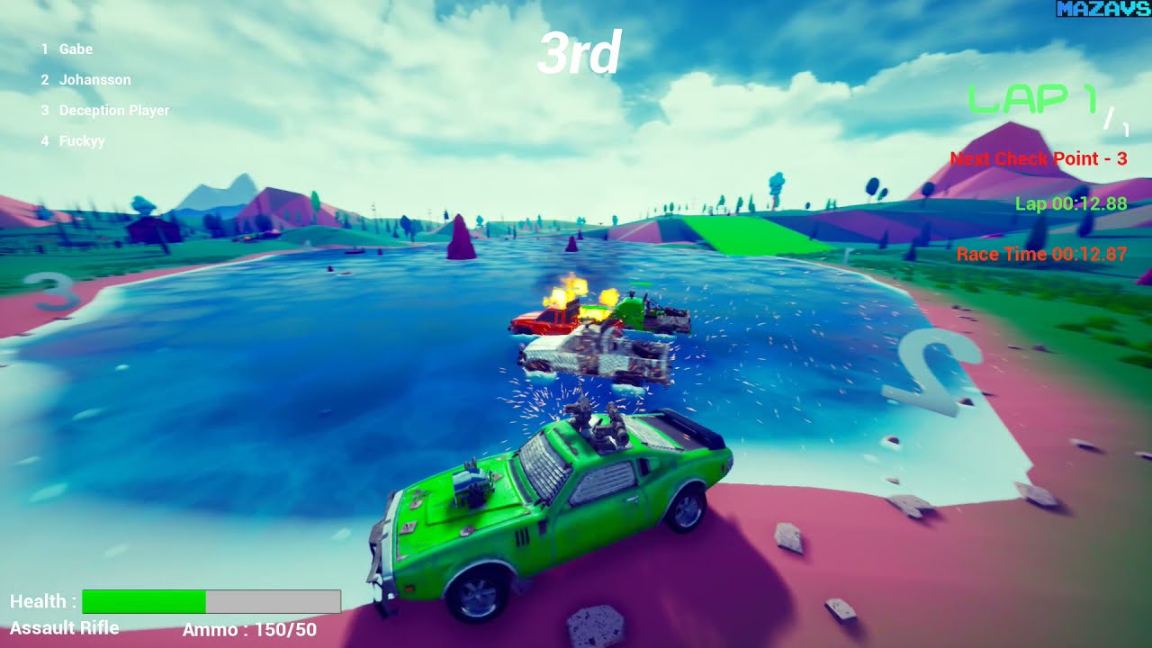 Deep Race: Battle ★ GamePlay ★ Ultra Settings