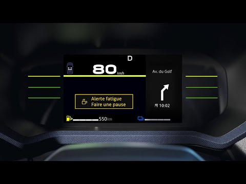 Nouveau Dacia Duster -  L'alerte vigilance conducteur