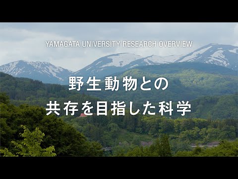【山形大学】研究紹介2023：江成広斗（農学部担当）