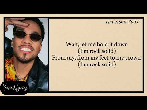 ROCK SOLID - TAEYONG Ft. Anderson. Paak [ Lyrics Easy ]