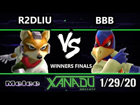 S@X 339 SSBM - R2DLiu (Fox) Vs. BBB (Falco) Smash Melee Winners Finals