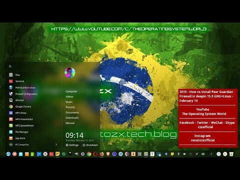 2019 - Things To Do After Installing deepin 15.9 GNU+Linux  - February 14