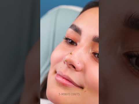 Nose piercings explained 💄📿