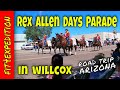 The 2021 Rex Allen Days Parade in @Willcox Arizona. It's small town #Americana on Road Trip #Arizona