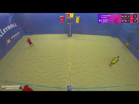 04:35 D. Kharchenko / O. Kulyk - O. Bielikov / S. Borets 21.11.2022 | Winners Beach Volleyball