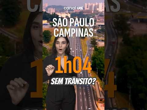 São Paulo-Campinas em uma hora e sem trânsito? Governo promete trem expresso para 2031