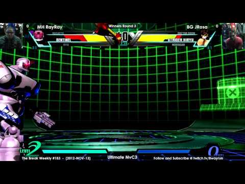 The Break #183   UMvC3 W3   MH RayRay VS BG JRosa