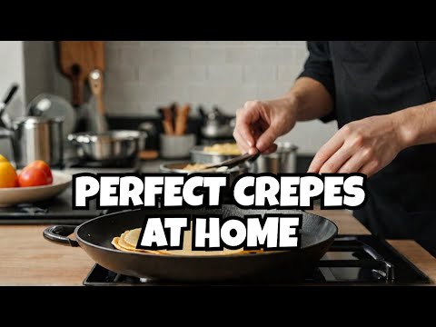 Master the Art of Crepe Making in Your Home!