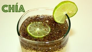 Agua de limon con semillas de chia - La receta de la abuelita