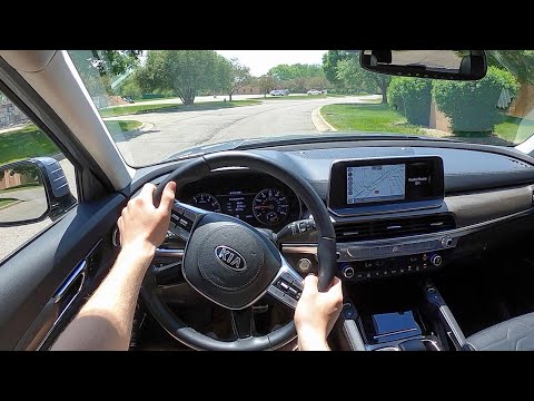 2021 Kia Telluride SX V-6 AWD - POV Test Drive (Binaural Audio)
