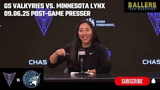 Head Coach Natalie Nakase: GS Valkyries Postgame Presser vs. Minnesota Lynx | 09.06.25