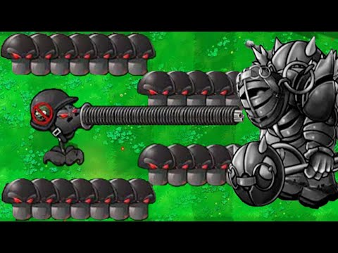 Doom Three Gatling Pea X Doom Shroom vs 999 Giga Dr.Zomboss Doom - Plants vs Zombies Hack pro VIP