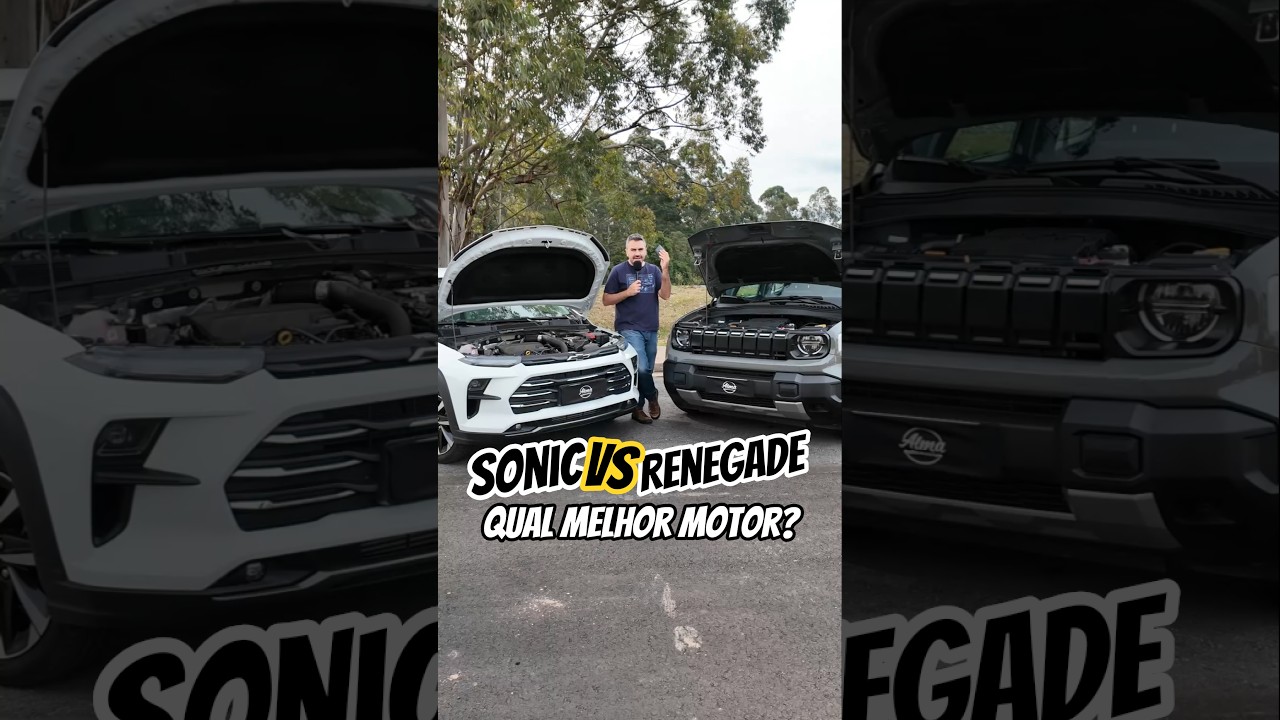 Sonic VS Renegade, qual melhor motor?