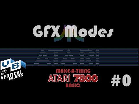 Atari 7800 Graphics Modes & Max Sprites Tested