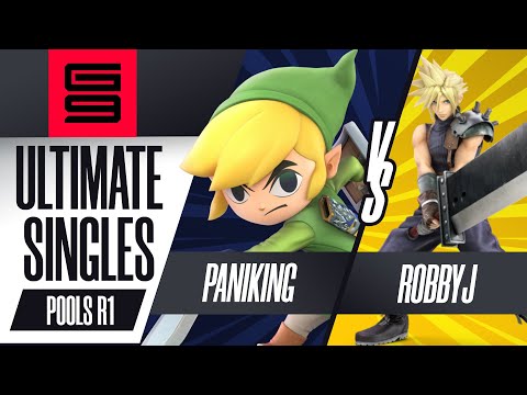 PaniKing (Toon Link) vs Robbyj (Cloud) - Ultimate Singles Pools Winners Quarter-Final  - Genesis 9
