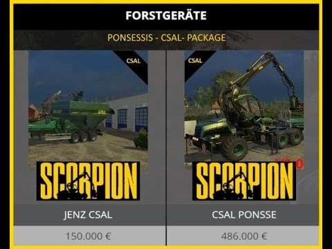 Farming Simulator 2015 Ponsessis CSAL Pack