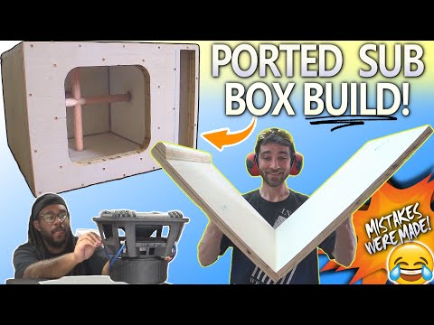 Building a Ported Subwoofer Box w/ Kicker SOLO X 12 | How to Build DIY Slot Port Using CAR AUDIO APP