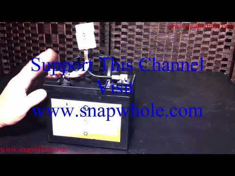 Harbor Freight Thunderbolt Magnum Solar 35 amp Hour Battery Review