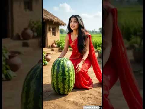 The girl found a golden watermelon । #facts #usa  #facts #unitedstates #automobile #utfacts
