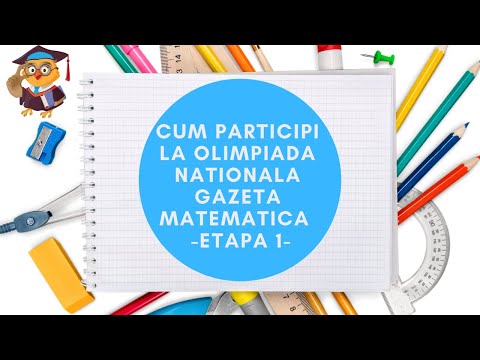 Olimpiada Națională Gazeta Matematică - Etapa I