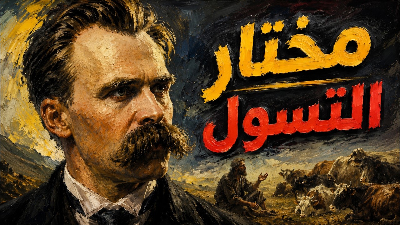 حلقة 198 سلسلة الفيلسوف نيتشه | مختار التسول: لماذا هرب الرجل من البشر إلى الأب?