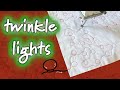 Christmas Free Motion Quilting Designs Twinkle Lights On A Regular Sewing Machine