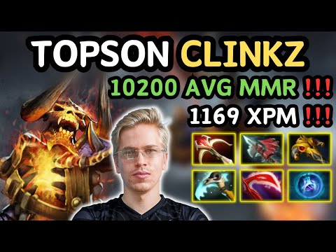 🔥 TOPSON CLINKZ Midlane Highlights 26 KILLS 🔥 35K NET WORTH Insane Play By TOPSON - Dota 2