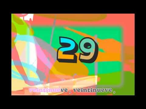Los números. Song to learn numbers in Spanish for kids