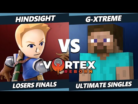 Vortex Legends 15 Losers Finals - Hindsight (Mii Swordfighter) Vs. G-XTREME (Steve, Pikachu) SSBU