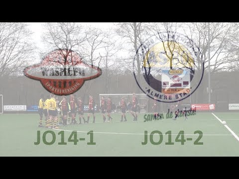Wasmeer JO14-1 - AS'80 JO14-2 (16 maart 2019)