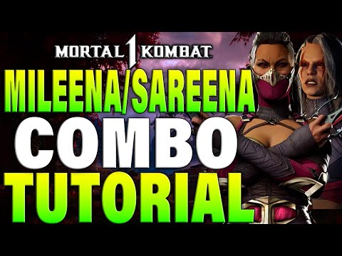 Mortal Kombat 1 Mileena Combos Sareena Kameo - Mortal Kombat 1 Mileena Sareena Combo Tutorial