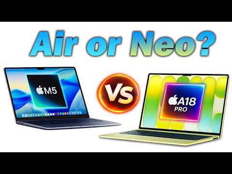 MacBook Neo vs Air M5: Specs, Price & Which One to Get?