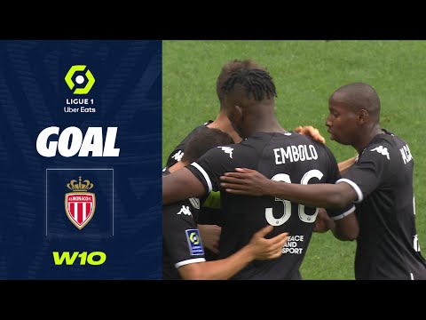 Goal Breel EMBOLO (45' +1 - ASM) MONTPELLIER HÉRAULT SC - AS MONACO (0-2) 22/23