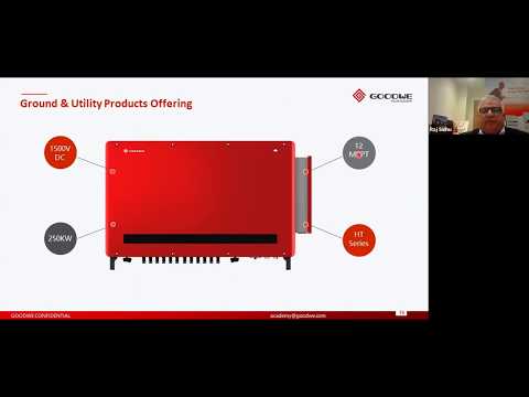 UK Webinar：GoodWe Introduction and Products Roadmap 2020.04.24