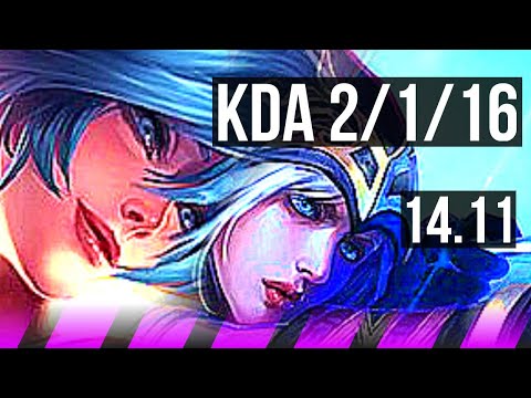 SONA & Varus vs ASHE & Ziggs (SUP) | 2/1/16, 900+ games, Rank 10 Sona | BR Challenger | 14.11
