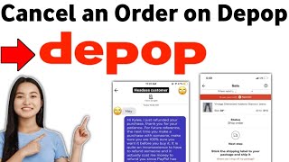 How to Cancel an Order on Depop 2025