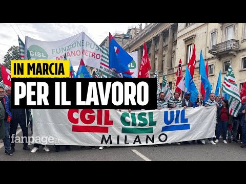 Corteo primo maggio a Milano, Cgil, Cisl e Uil: "Vogliamo andare al lavoro sicuri e tornare vivi"
