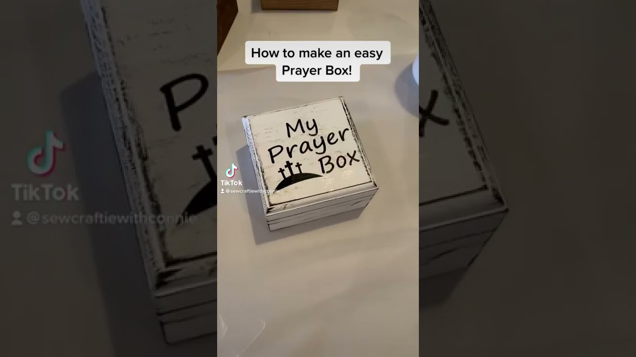 How to make an easy prayer box tutorial quick and simple tutorial beginner friendly