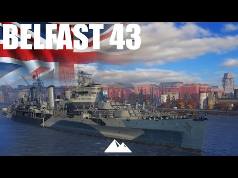 BELFAST 43, ausbalanciertes Schiff mit konzeptionellen Schwächen? - World of Warships | [Review]