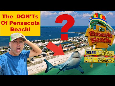 TOP "DO NOT DO's" of Pensacola Beach!