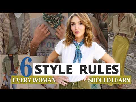 How to wear the 2025 FALL Fashion Trends (6 SIMPLE Style Rules to make outfits BETTER! ✅)