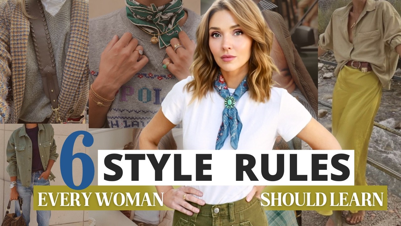 How to wear the 2025 FALL Fashion Trends (6 SIMPLE Style Rules to make outfits BETTER! ✅)