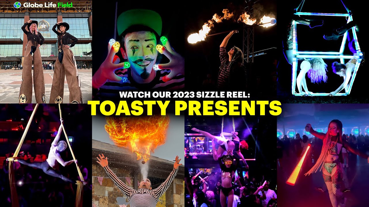 Promotional video thumbnail 1 for Toasty Presents: Top Rated Event Entertainment