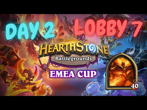 EMEA BATTLEGROUNDS CUP. DAY 2. LOBBY 7.