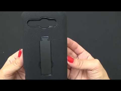 Alcatel One Touch Sonic Black Heavy Duty Case Overview By CellCasesUSA
